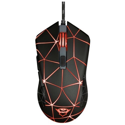 мышь trust gxt 152 exent illuminated gaming mouse черный Мышь Trust GXT 133 Locx, черный