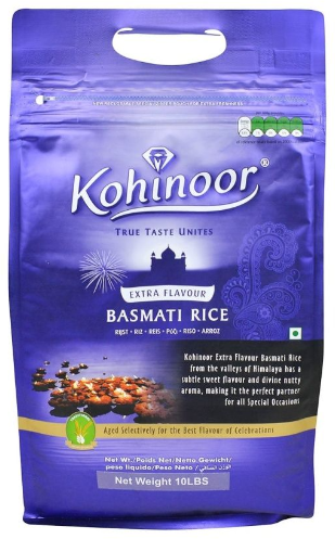 Kohinoor Рис индийский Басмати длиннозерный Kohinoor 5 кг - фотография № 1