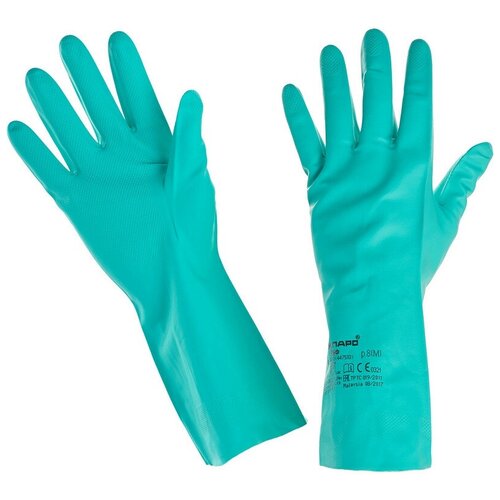 перчатки ампаро защитные нитрил риф 447513 р xl 10 extra large Перчатки защитные нитрил Риф (447513) (р. M(8) MEDIUM)