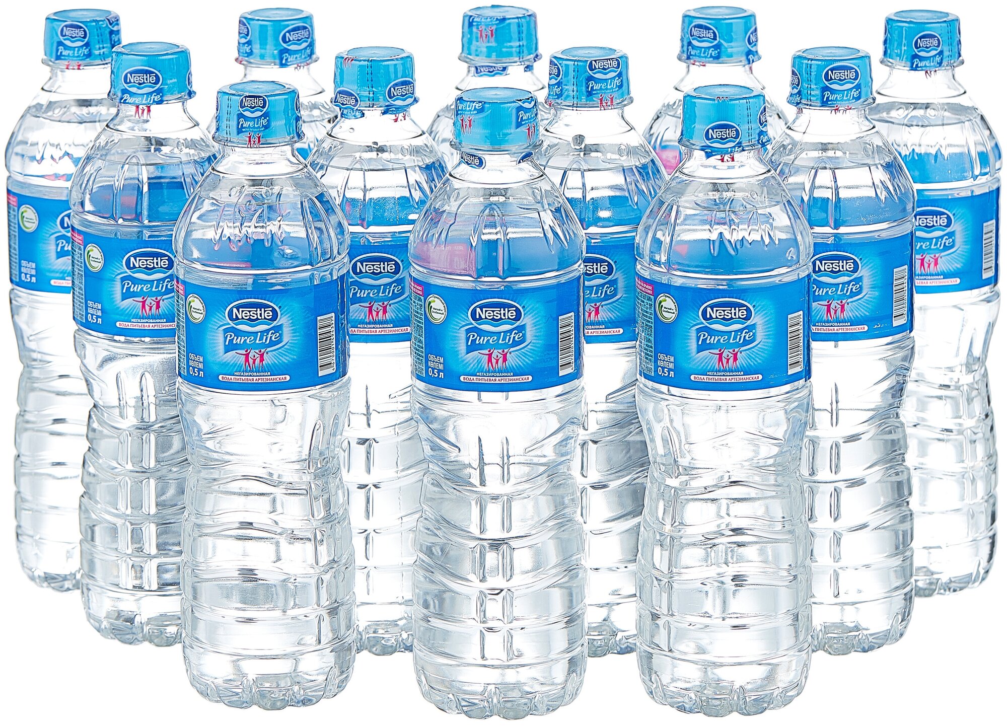 Вода Nestle Pure Life без газа ПЭТ 0,5л х 12шт - фотография № 5