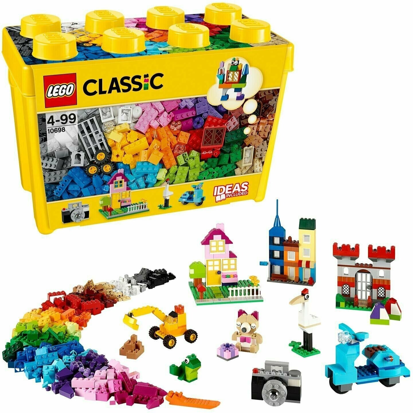 Конструктор LEGO CLASSIC Набор для творчества большого размера 10698