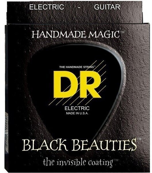 DR BKE7-11 BLACK BEAUTIES Струны для 7-струнной электрогитары