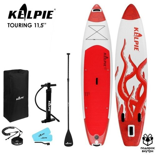 SUP доска надувная TOURING KELPIE 11.5, 347х80х15 см надувная sup доска actiwell sup 274 274x74 5x15 см