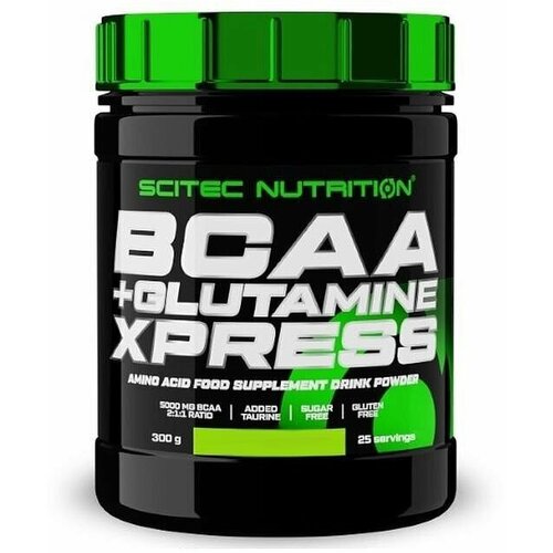 фото Scitec nutrition bcaa + glutamine xpress 300 г (мохито)