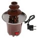 Шоколадный фонтан LuazON LFF-01, загрузка 0.7 кг, коричневый Luazon Home 157387