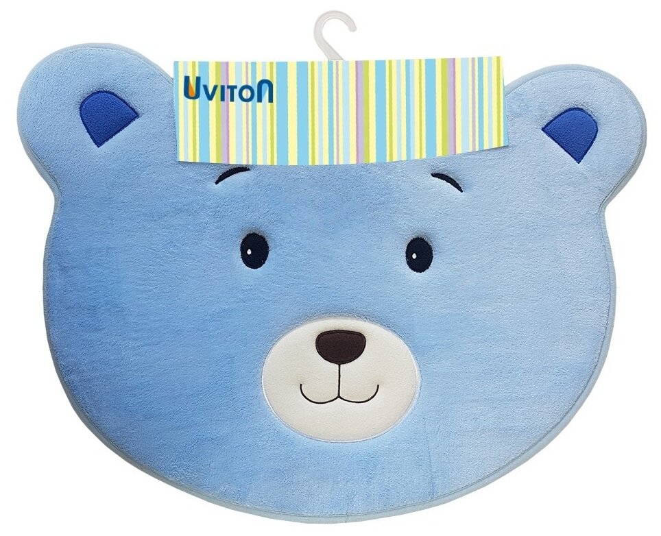 Коврик для ванной Uviton Bear голубой . - фотография № 1