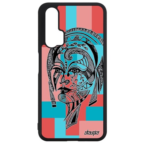 фото Чехол на смартфон huawei nova 5t, "портрет женщины" woman девушка utaupia