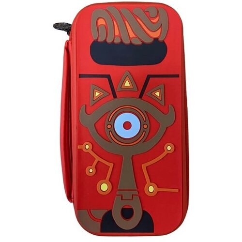 Чехол защитный Carrying Case Zelda Sheikah Eye (Красный) (Switch/Switch OLED) чехол защитный carrying case zelda sheikah eye синий switch switch oled