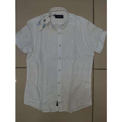 Рубашка MCL, размер 2XL, белый бабочка 4love4you лен однотонная для мужчин фиолетовый