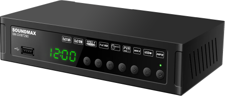 Медиаплеер SOUNDMAX SM-DVBT290 (черный)