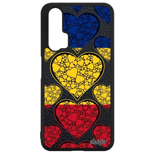 фото Чехол для huawei nova 5t, "флаг румынии с сердцем" любовь государственный utaupia