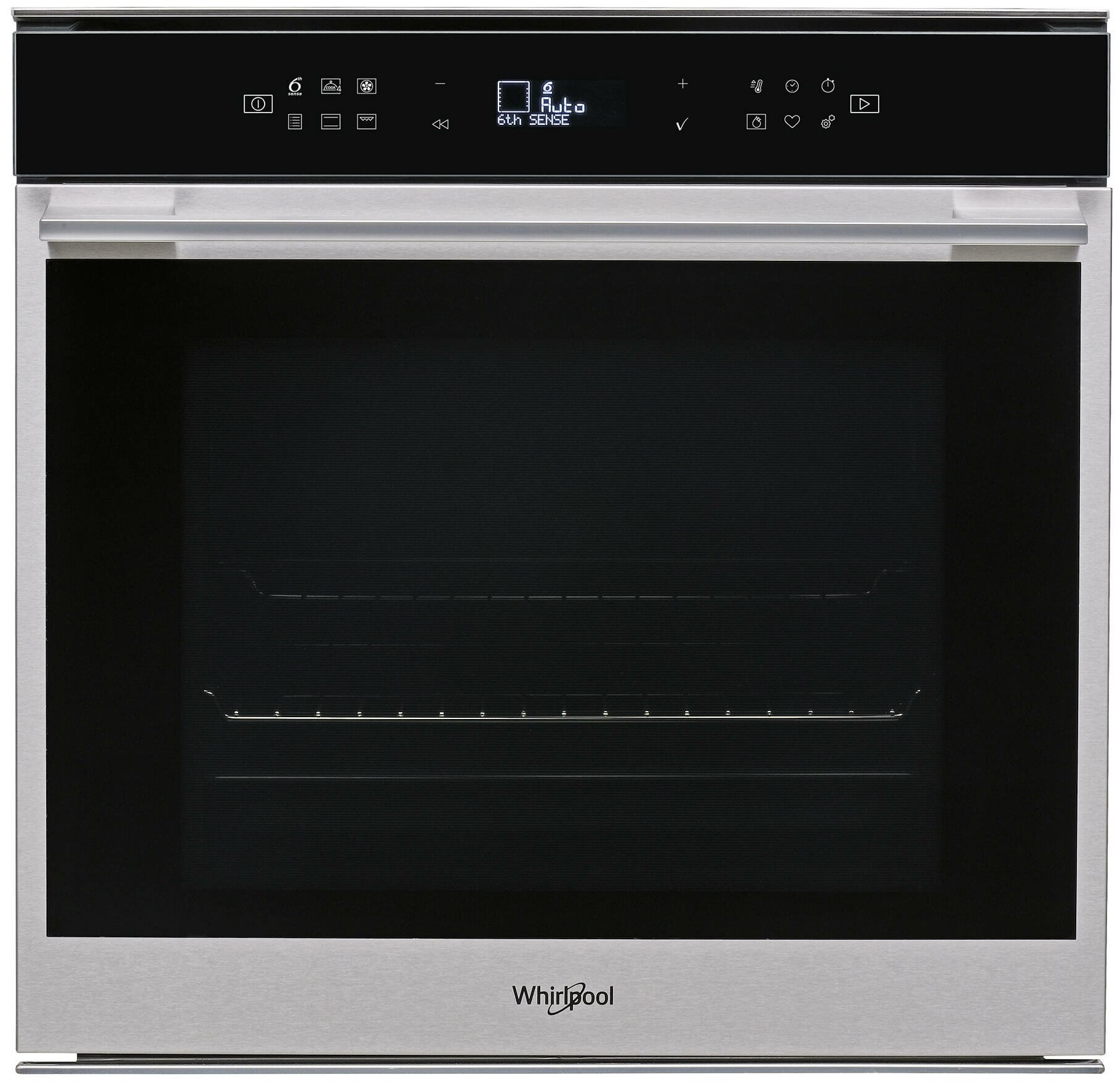 Электрический духовой шкаф Whirlpool W7 OM4 4S1 H, серебристый