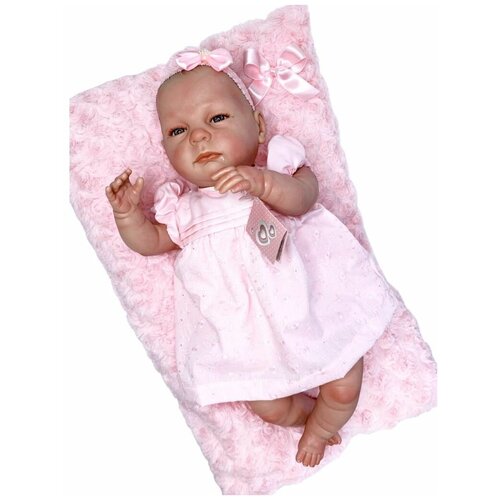 Реборн Berbesa, 50 см, мягконабивная, Recien Nacido (5300)