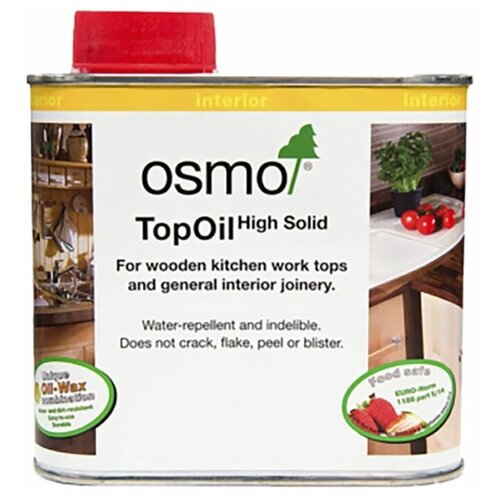 фото Масло osmo topoil для мебели и столешниц 3061 бесцветное акация