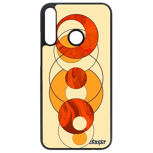 фото Чехол для телефона p40 lite e, "круги" кольца круг utaupia