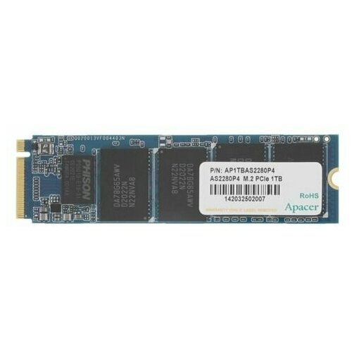 1000 ГБ SSD M.2 накопитель Apacer AS2280P4 (AP1TBAS2280P4-1)
