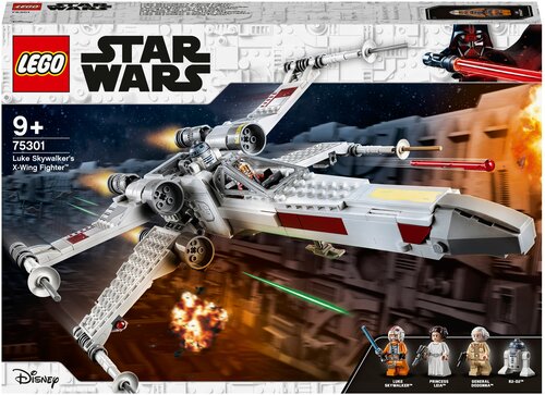 Конструктор LEGO Star Wars 75301 Истребитель типа Х Люка Скайуокера, 474 дет.