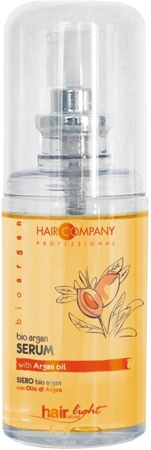 Сыворотка HAIR NATURAL LIGHT BIO ARGAN для питания и защиты волос HAIR COMPANY PROFESSIONAL 80 мл