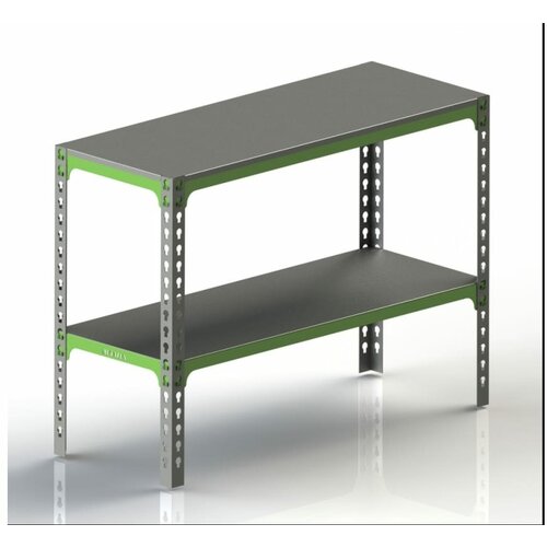 Стол-верстак 950x1200x600 (одна полка) SVPI951260