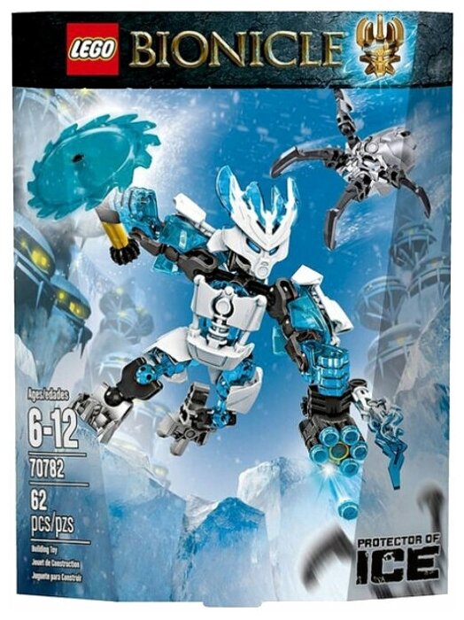 Конструктор LEGO Bionicle 70782 Страж Льда, 62 дет.