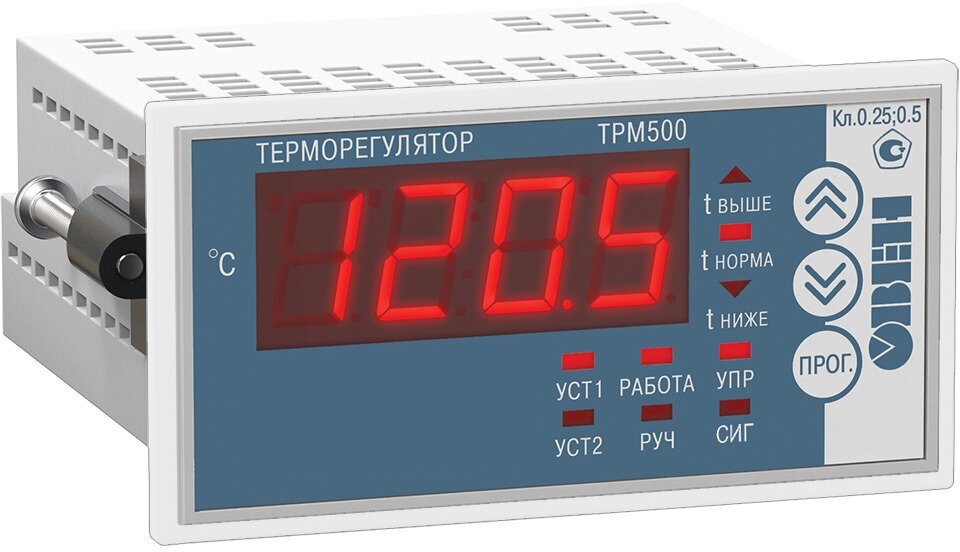 Экономичный терморегулятор овен ТРМ500-Щ2.5А - фотография № 1