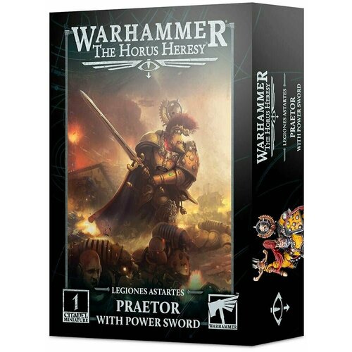 Сборная модель Warhammer Horus Heresy Legion Praetor with Power Sword сборная модель warhammer horus heresy tartaros terminator squad