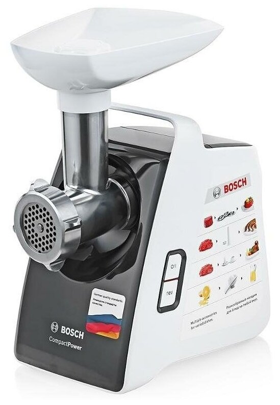 Bosch MFW 3630 белый/черный Мясорубка - фотография № 11