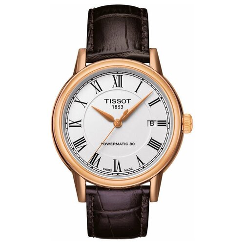фото Мужские швейцарские механические часы tissot carson powermatic 80 t085.407.36.011.00 с гарантией