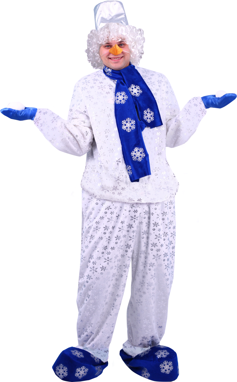 Костюм Снеговик (5002 к-19), размер 176, цвет мультиколор, бренд Пуговка