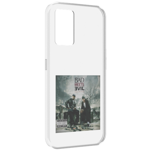 Чехол MyPads Eminem BAD MEETS EVIL – HELL THE SEQUEL для Oppo K10 4G задняя-панель-накладка-бампер чехол mypads eminem bad meets evil – hell the sequel для oppo a58 задняя панель накладка бампер