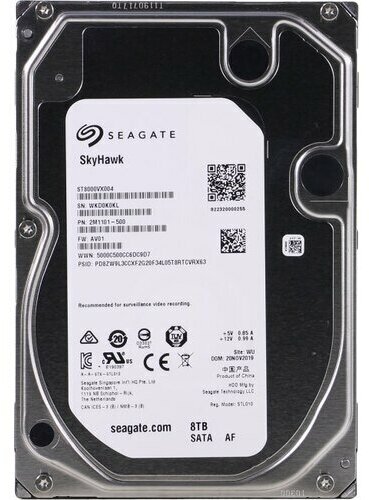 Жесткий диск Seagate SkyHawk Surveillance ST8000VX004