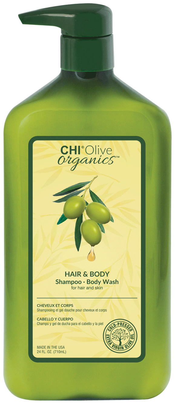 Шампунь и гель для душа Chi Naturals with Olive Oil Shampoo Body Wash Hair & Body 340 мл CHIOSB12