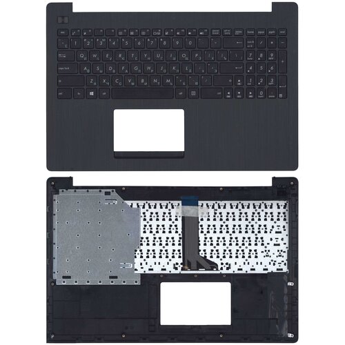 Клавиатура для ноутбука Asus X553 черная топ-панель 3530₽
