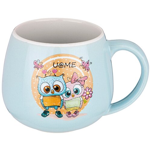 фото Кружка lefard коллекция "милые совята", 300 мл, 9х8,2 см (155-496)