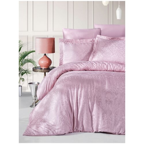 фото Ecosse постельное белье damask цвет: пудровый (2 сп. евро) br36580