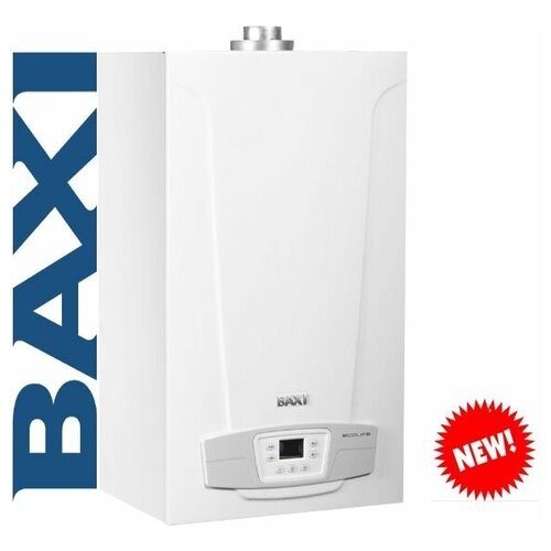Настенный газовый котел Baxi ECO Life 124F одноконтурный закрытая камера 73114₽