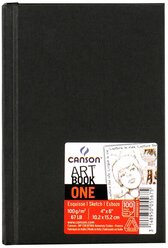 Скетчбук Canson One Art Book 15.2 х 10.2 см, 100 г/м², 100 л.