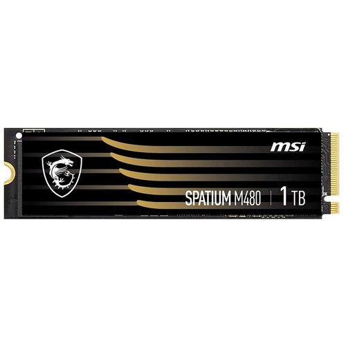 Накопитель SSD MSI Spatium M480 PCIe 4.0 NVMe M.2 1TB Spatium M480 PCIe 4.0 NVMe M.2 1TB