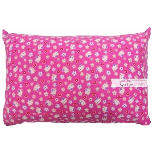 Наволочка 50х70 на молнии, рисунок Котята, трикотаж 100% хлопок 145 г/м2, Купи в дом – онлайн