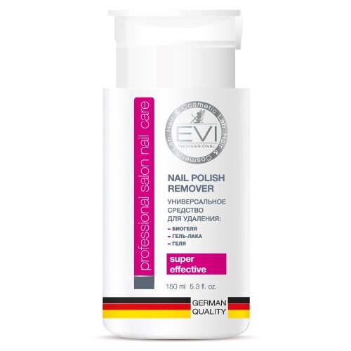 EVI professional Жидкость для снятия биогеля, геля, гель-лака 150 мл