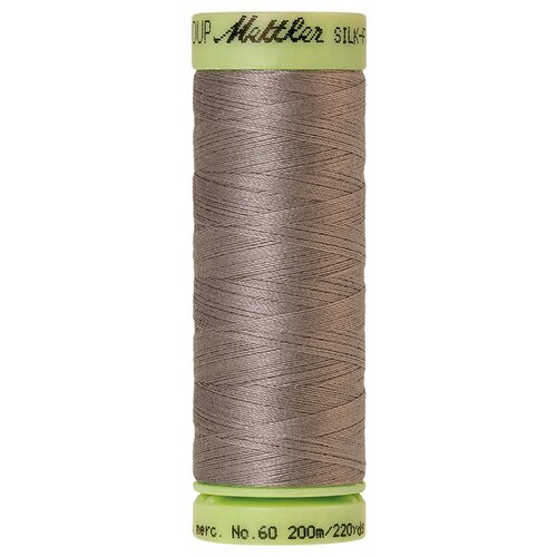 Нить для машинного квилтинга SILK-FINISH COTTON 60, 200 м 100% хлопок 1358 December Sky ( 9240-1358 ) beauty bang микротоки 1358