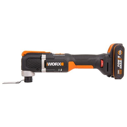 Реноватор аккумуляторный WORX WX696, 20В, 2Ач х1, ЗУ 2А, кейс