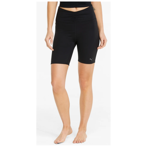 Велосипедки/Puma/52160904/STUDIO FOUNDATION SHORT TGHT/серый/L