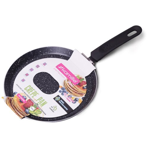 фото Сковорода блинная 28см. с мраморным покрытием kamille