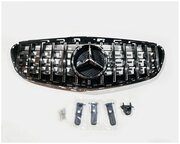 Решетка радиатора GT хром для Mercedes-Benz E-Klasse W212 рестайлинг 2013-2016 года Q195
