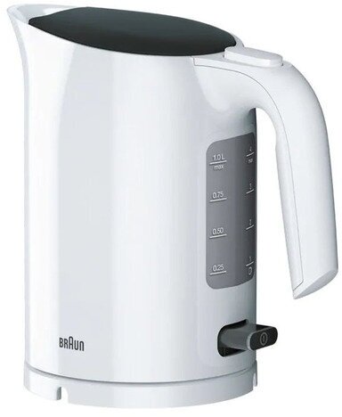 Чайник электрический Braun WK3000WH, 2200Вт, белый