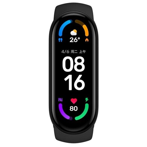 фото Фитнес-браслет xiaomi mi smart band 6 black