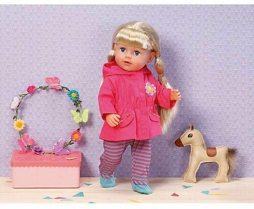 Аксессуар для куклы Baby Born 870-266 Бэби Борн Курточки (в ассортименте) розовая