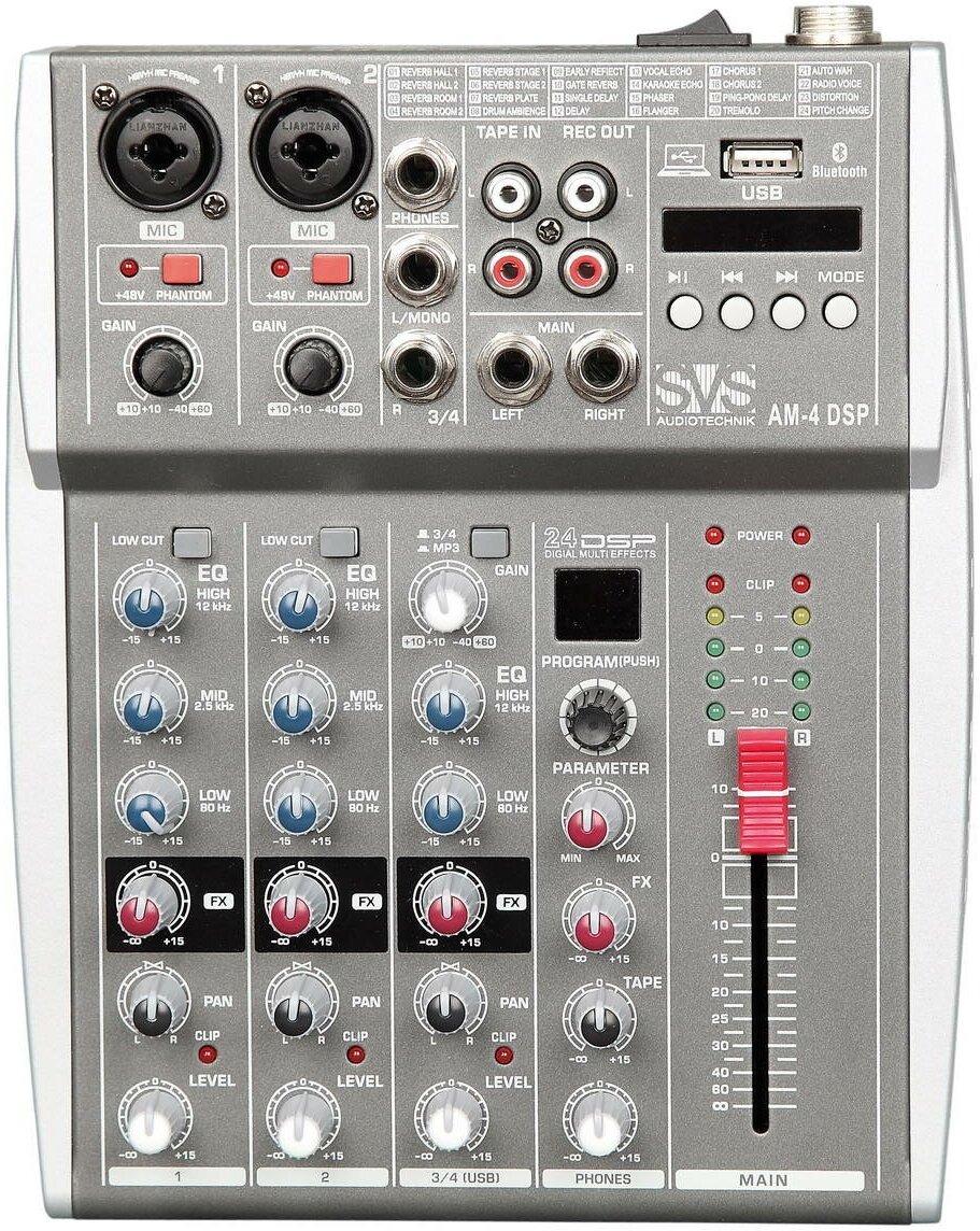 Микшерный пульт SVS Audiotechnik mixers AM-4 DSP