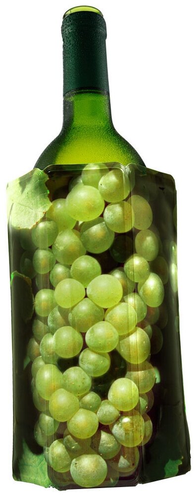 Чехол для бутылки VacuVin Active Cooler Wine, белый виноград